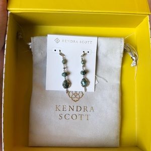 Kendra Scott Rhys jade dangle earrings
